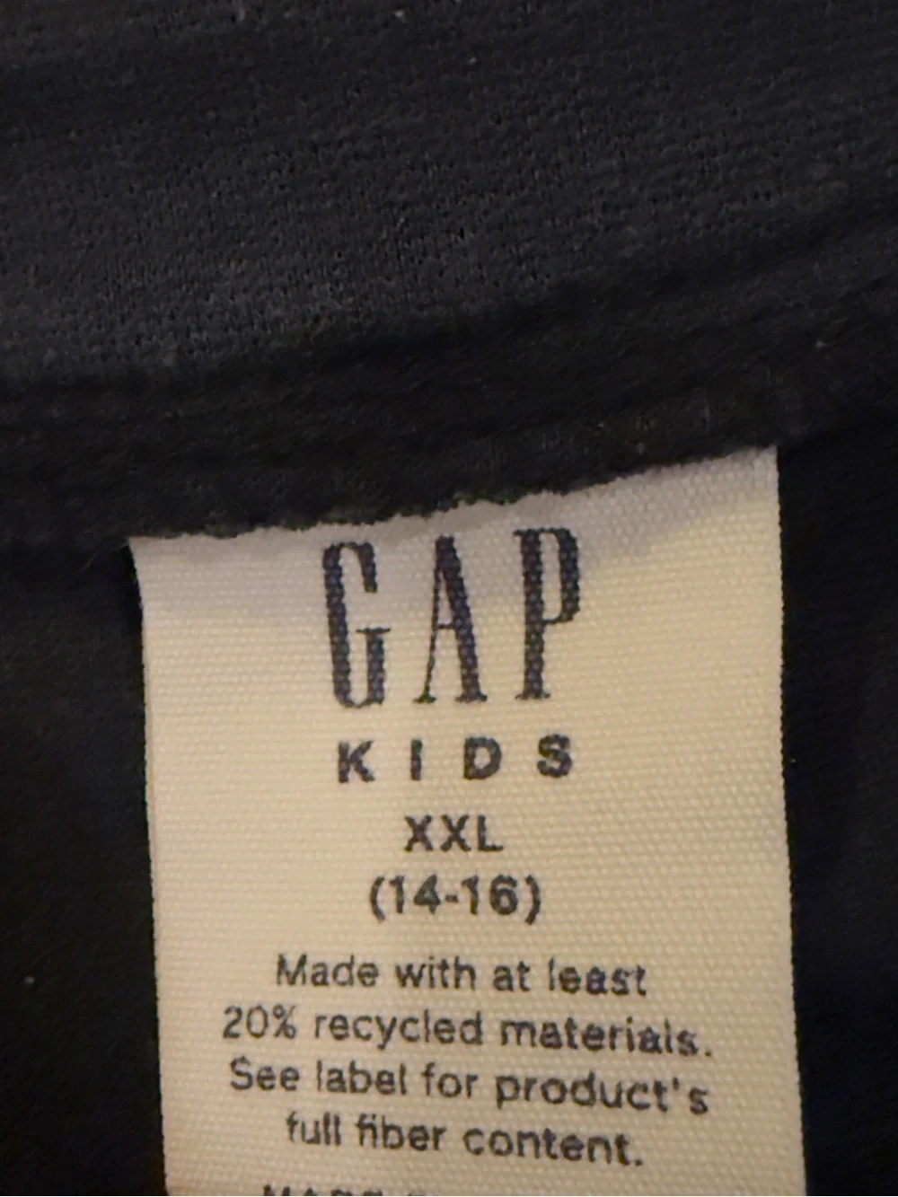 GAP Girls Navy Pleated Skirt Size XXL 14-16